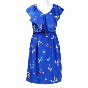 Belted Angel Sleeve Dress 12